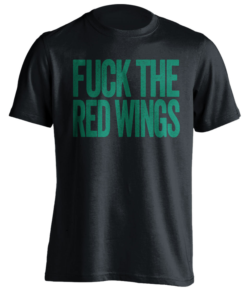 FUCK THE RED WINGS Dallas Stars black Shirt