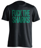FUCK THE SHARKS Dallas Stars black Shirt