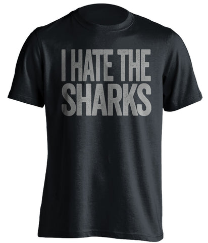 I Hate The Sharks Los Angeles Kings black Shirt