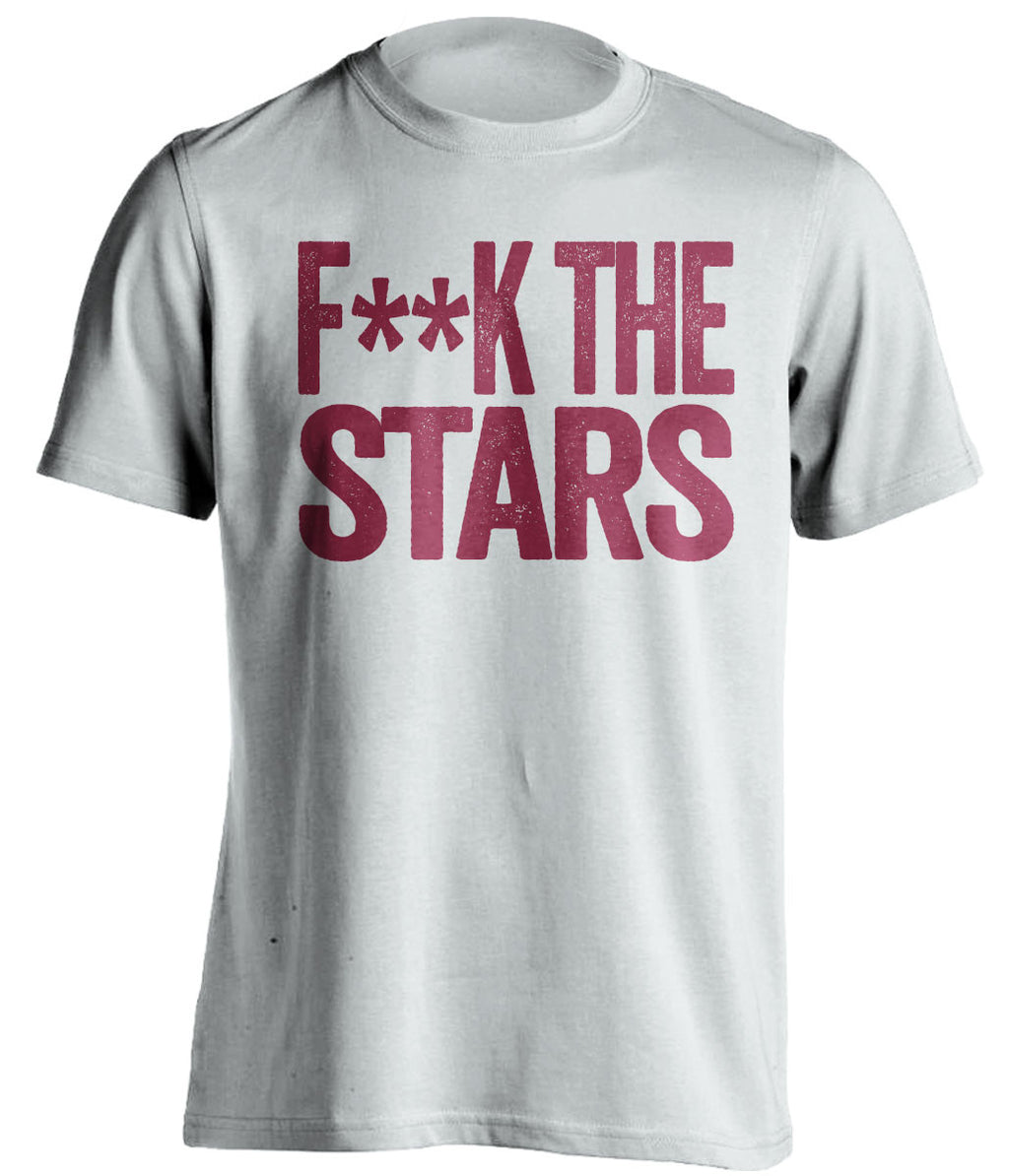 F**K THE STARS Colorado Avalanche white Shirt