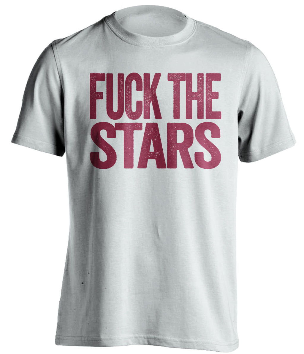 FUCK THE STARS Colorado Avalanche white Shirt