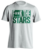 F**K THE STARS Minnesota Wild white TShirt