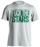 FUCK THE STARS Minnesota Wild white TShirt