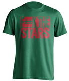 F**K THE STARS Minnesota Wild green TShirt
