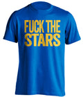 FUCK THE STARS St Louis Blues blue Shirt