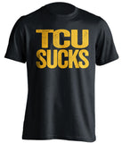 TCU Sucks Baylor Bears black TShirt