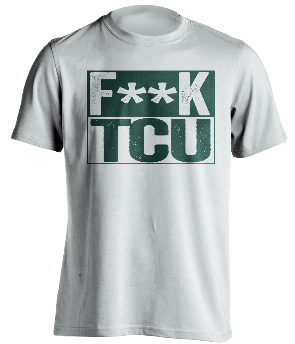 f**k tcu baylor bears white shirt