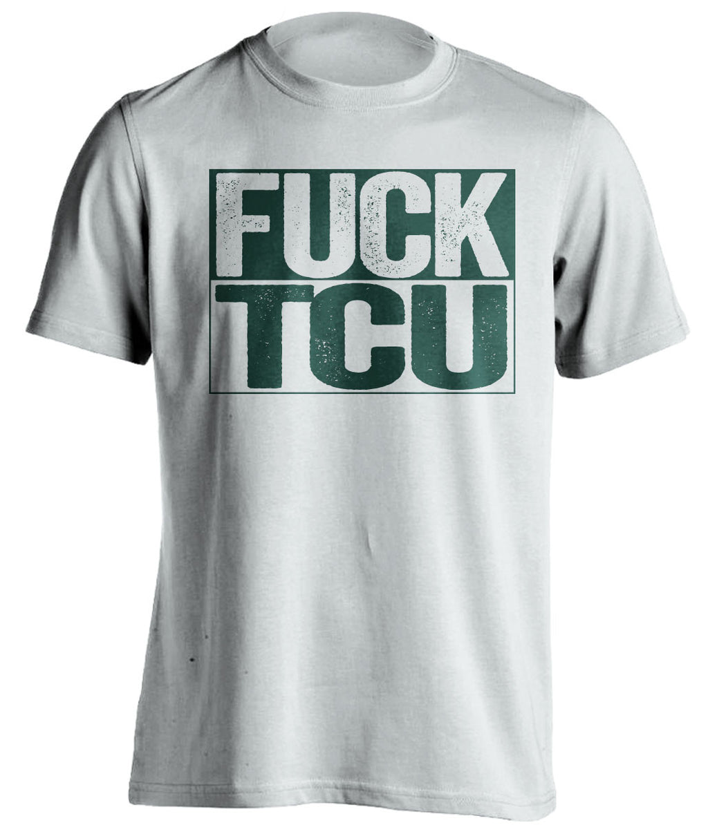 fuck tcu baylor bears white shirt