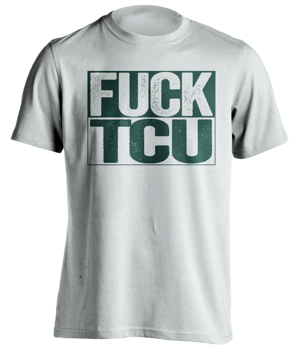 fuck tcu baylor bears white shirt