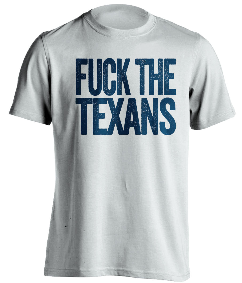 fuck the texans dallas cowboys white tshirt