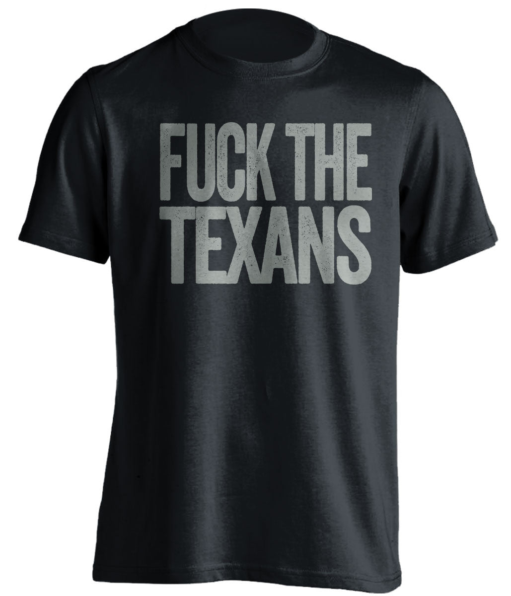 fuck the texans dallas cowboys black tshirt