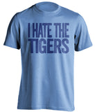 i hate the tigers kansas city royals blue tshirt