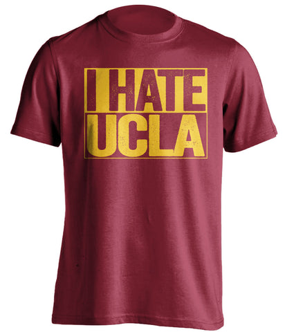 i hate ucla usc trojans red shirt