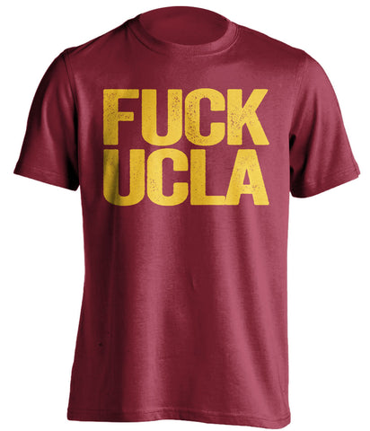 fuck ucla usc trojans red tshirt