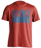 fuck the warriors los angeles clippers red shirt