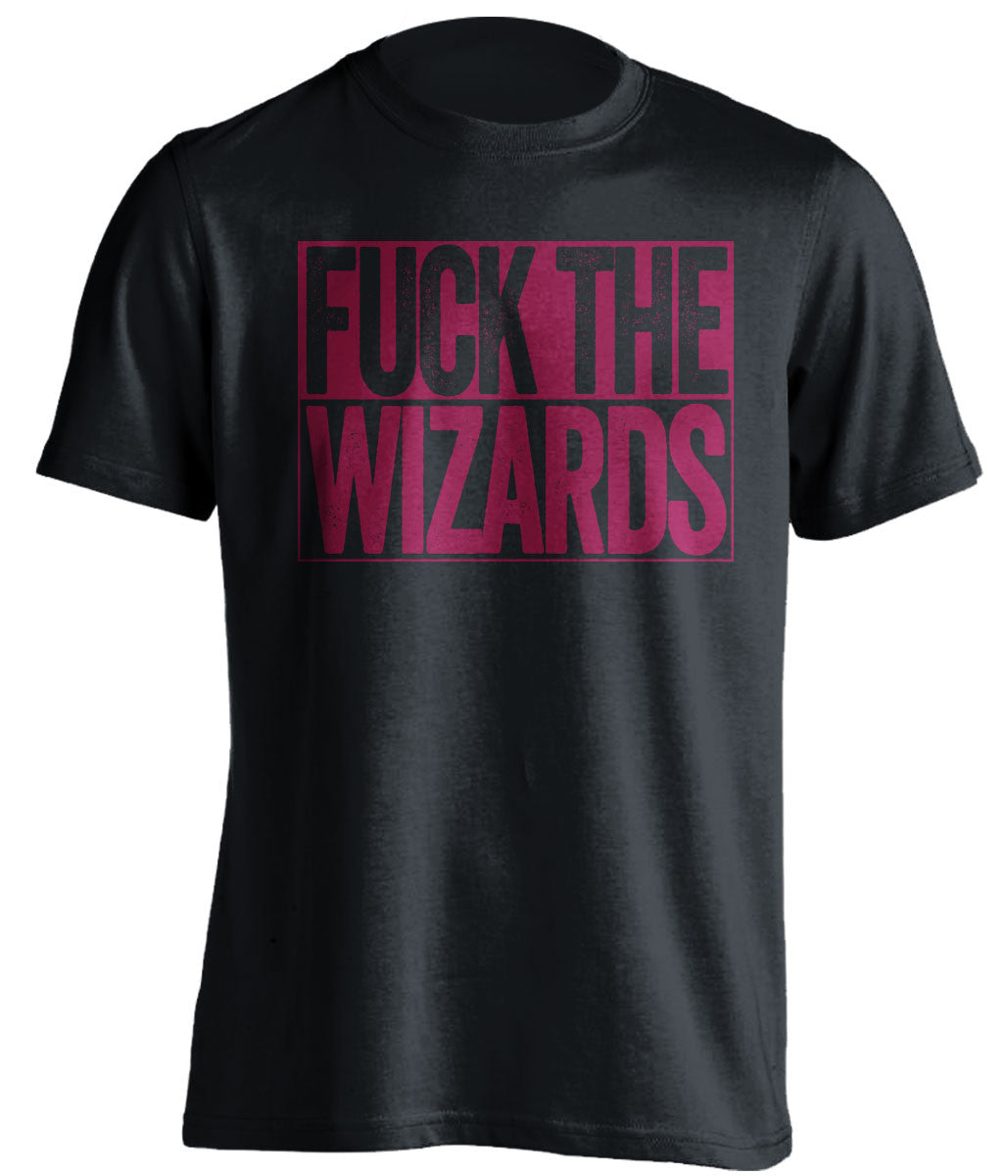 fuck the wizards cleveland cavaliers black shirt