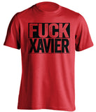 fuck xavier cincinatti bearcats red shirt