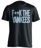 F**K THE YANKEES Tampa Bay Rays black Shirt