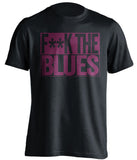 F**K THE BLUES Aston Villa FC black TShirt