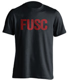 fusc fuck usc stanford cardinals black shirt