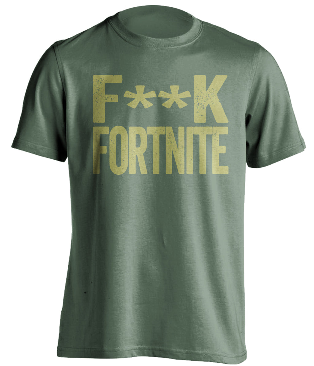 playerunknowns battleground green shirt fuck fornite censored