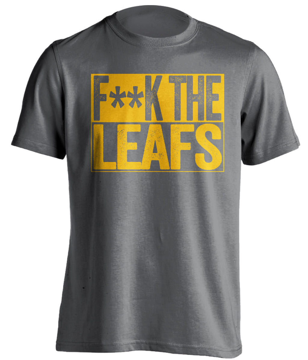 FUCK THE LEAFS - Buffalo Sabres T-Shirt - Box Design
