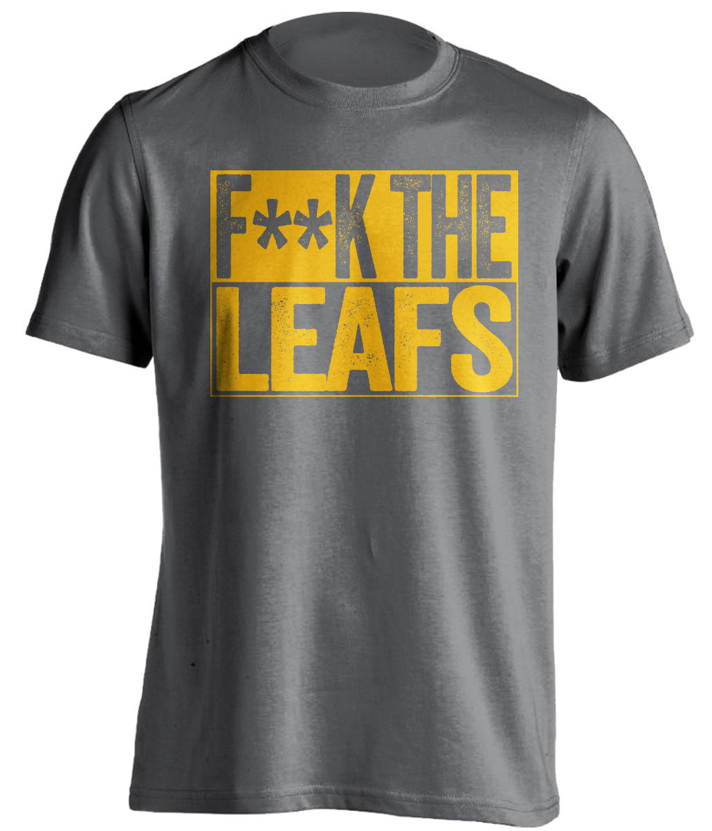 FUCK THE LEAFS - Buffalo Sabres T-Shirt - Box Design
