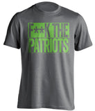 FUCK THE PATRIOTS - Seattle Seahawks Fan T-Shirt - Box Design - Beef Shirts