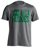 FUCK THE HUSKIES - Oregon Ducks Fan T-Shirt - Box Design - Beef Shirts