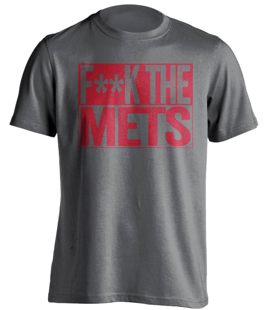 FUCK THE METS - Washington Nationals Fan T-Shirt - Box Design - Beef Shirts