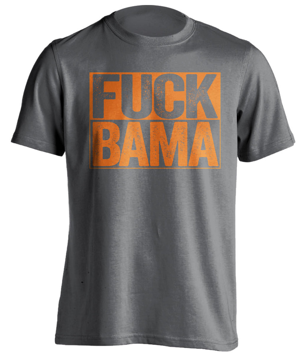 FUCK BAMA - Auburn Tigers Fan T-Shirt - Box Design - Beef Shirts