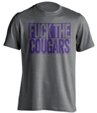 FUCK THE COUGARS - Washington Huskies Fan T-Shirt - Box Design - Beef Shirts