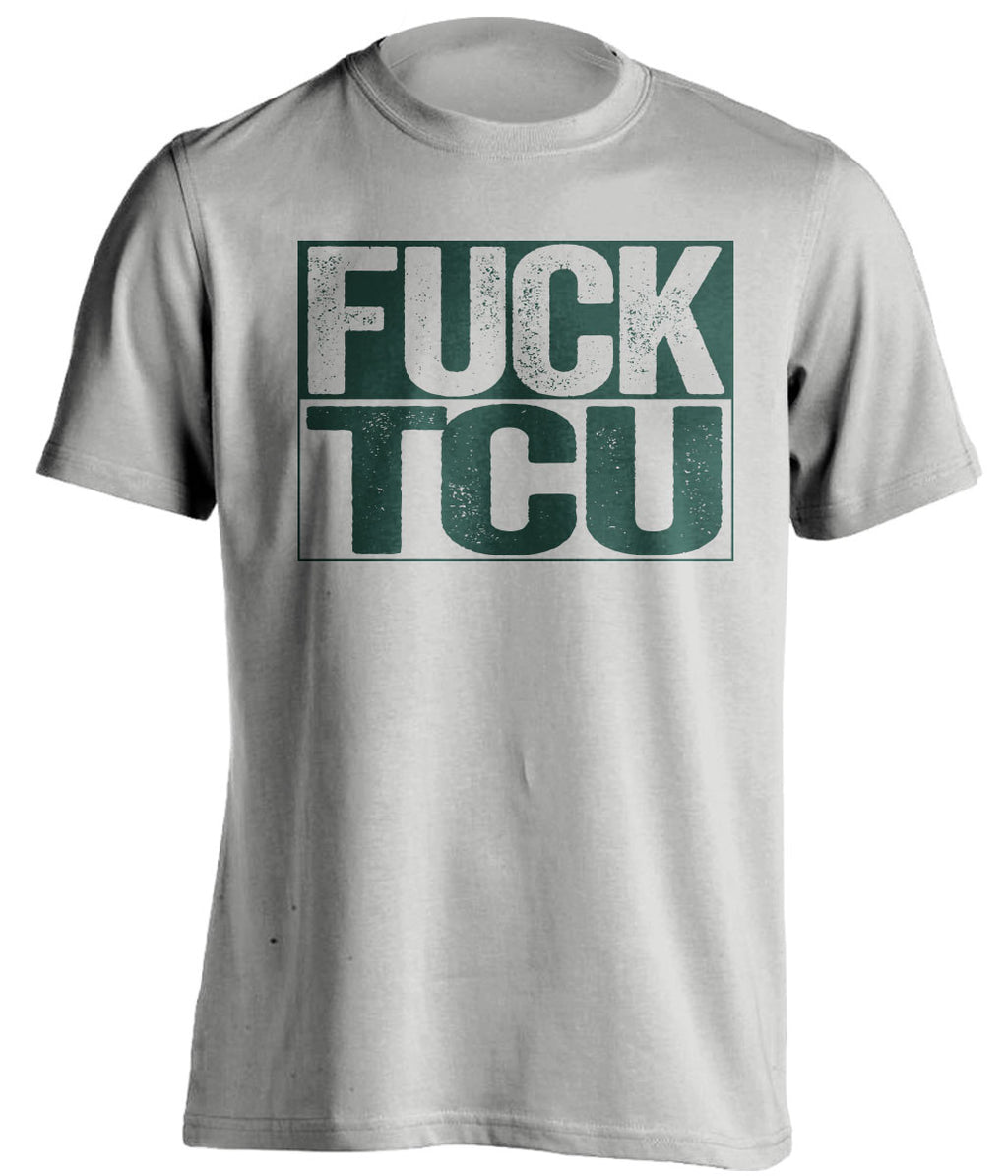 FUCK TCU - Baylor Bears Fan T-Shirt - Box Design - Beef Shirts