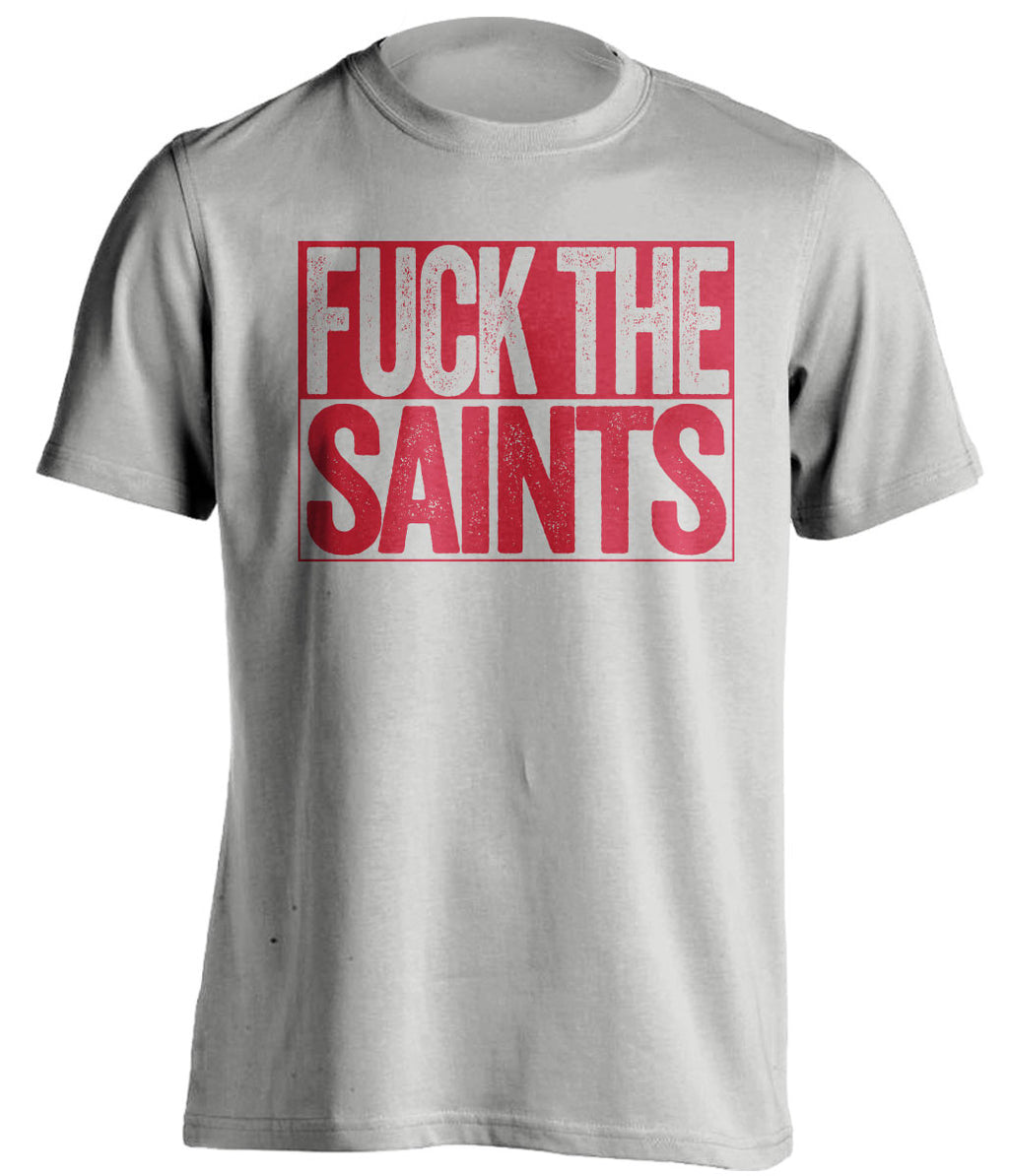 FUCK THE SAINTS - Atlanta Falcons T-Shirt - Box Design