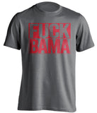 FUCK BAMA - Ole Miss Rebels Fan T-Shirt - Box Design - Beef Shirts