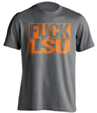 FUCK LSU - University of Florida Gators Fan T-Shirt - Box Design - Beef Shirts