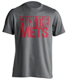 FUCK THE METS - Washington Nationals Fan T-Shirt - Box Design - Beef Shirts