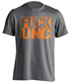 FUCK UNC - Virginia Cavaliers Fan T-Shirt - Box Design - Beef Shirts