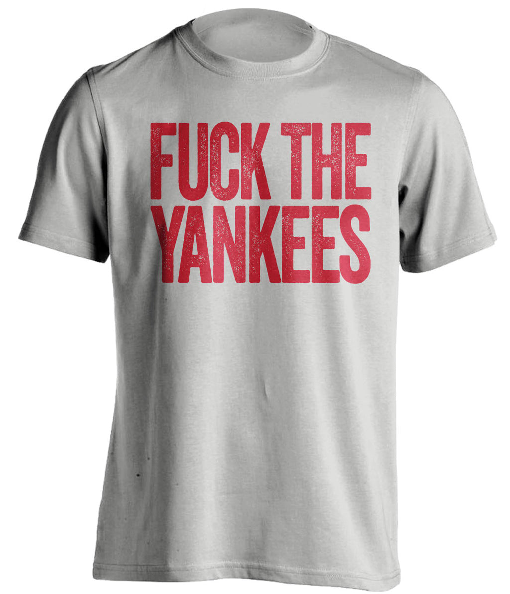 FUCK THE YANKEES - Minnesota Twins Fan T-Shirt - Text Design - Beef Shirts