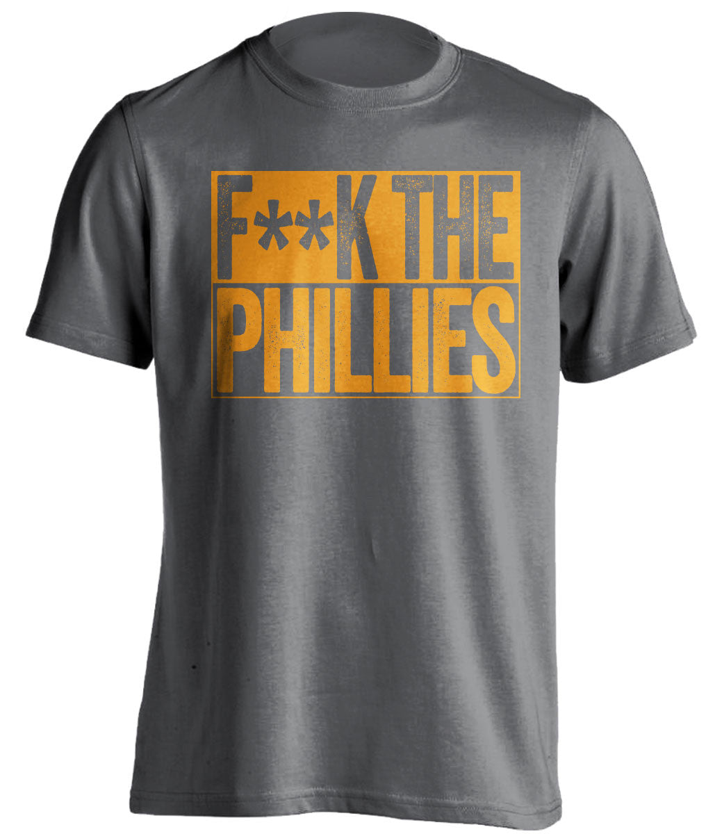 FUCK THE PHILLIES - New York Mets Fan T-Shirt - Box Design - Beef Shirts