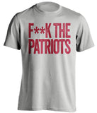 FUCK THE PATRIOTS - Houston Texans Fan T-Shirt - Text Design - Beef Shirts