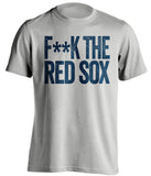 FUCK THE RED SOX - New York Yankees T-Shirt - Text Design