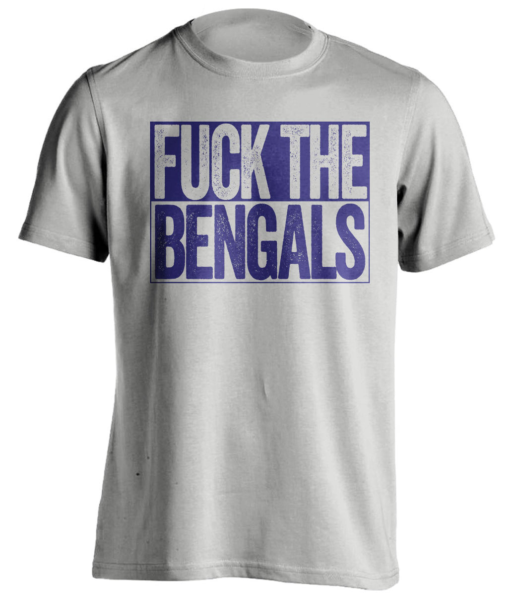 FUCK THE BENGALS - Baltimore Ravens T-Shirt - Box Design