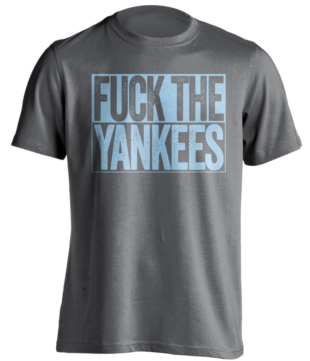 FUCK THE YANKEES - Tampa Bay Rays T-Shirt - Box Design
