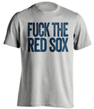 FUCK THE RED SOX - New York Yankees T-Shirt - Text Design