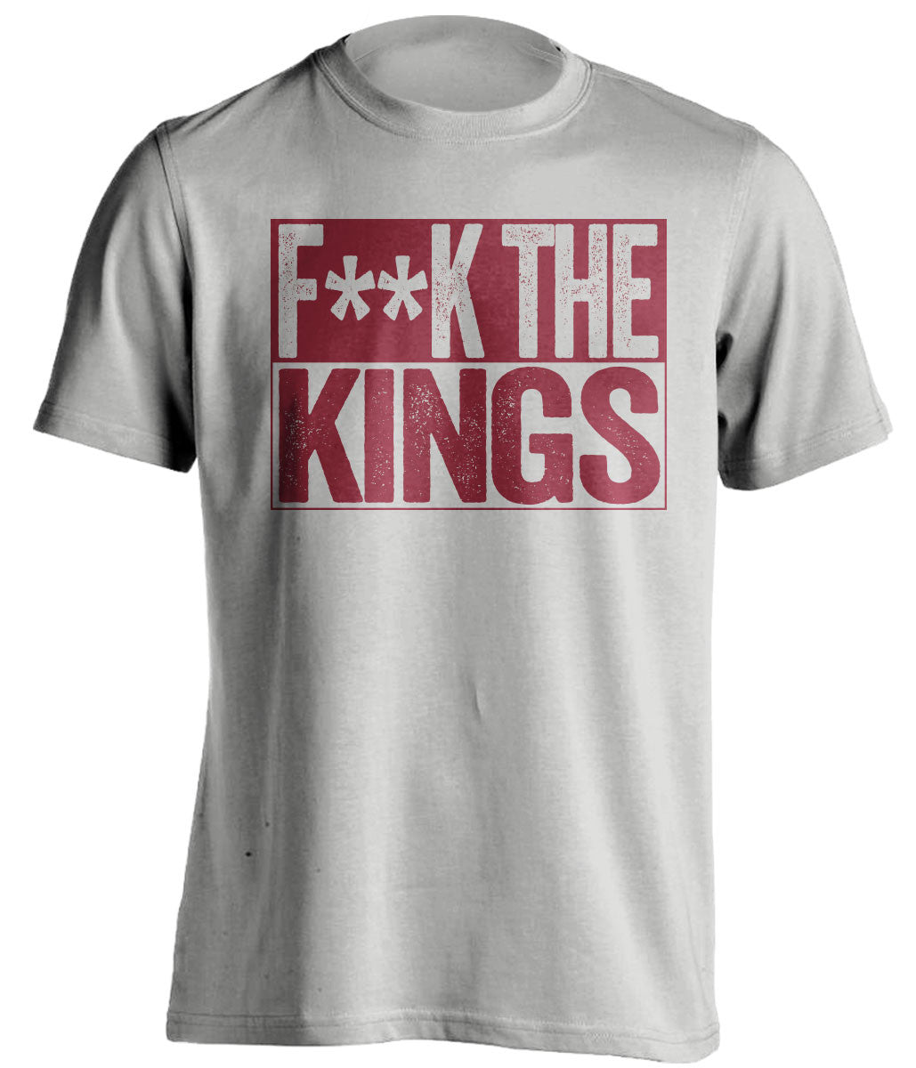 FUCK THE KINGS - Arizona Coyotes T-Shirt - Box Design