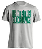 I Hate the Blackhawks - Minnesota Wild T-Shirt - Box Design
