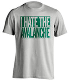 I Hate the Avalanche - Minnesota Wild T-Shirt - Box Design
