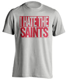 I Hate The Saints - Atlanta Falcons Fan T-Shirt - Box Design - Beef Shirts