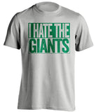 I Hate The Giants - Philadelphia Eagles Fan T-Shirt - Box Design - Beef Shirts